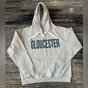 BAY STATE APPAREL Gloucester Hoody With Lace Up Detail